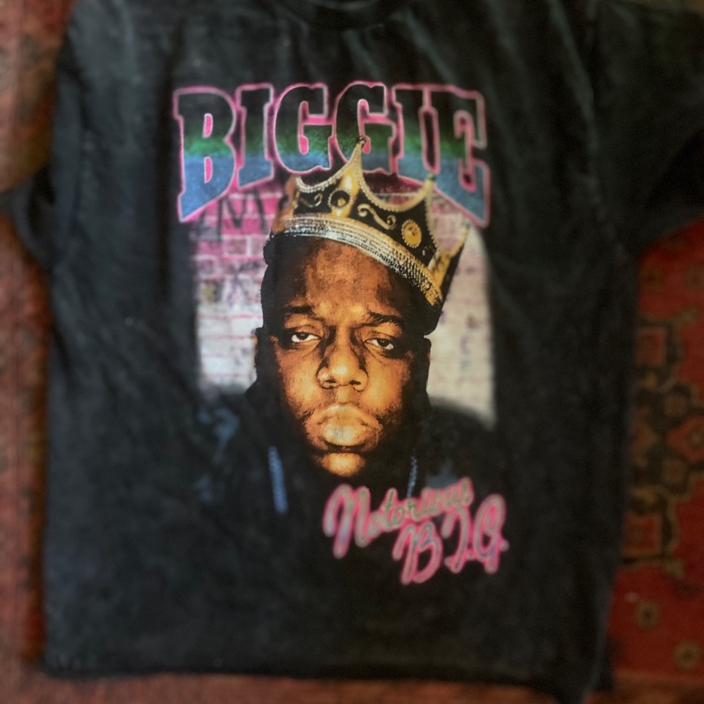 Biggie Graphic T-Shirt - Black